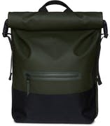 Buckle Rolltop Rucksack - Green
